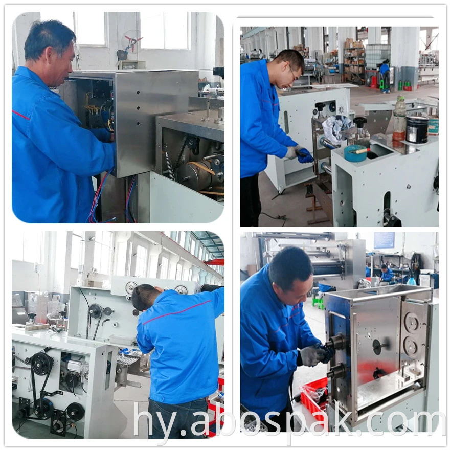 Ավտոմատ բաժակ/ամանի ակնթարթային լապշա Heat Shrink Wrapping Machine